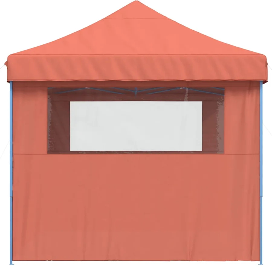 Tente de réception pliable escamotable avec 3 parois latérales - 4