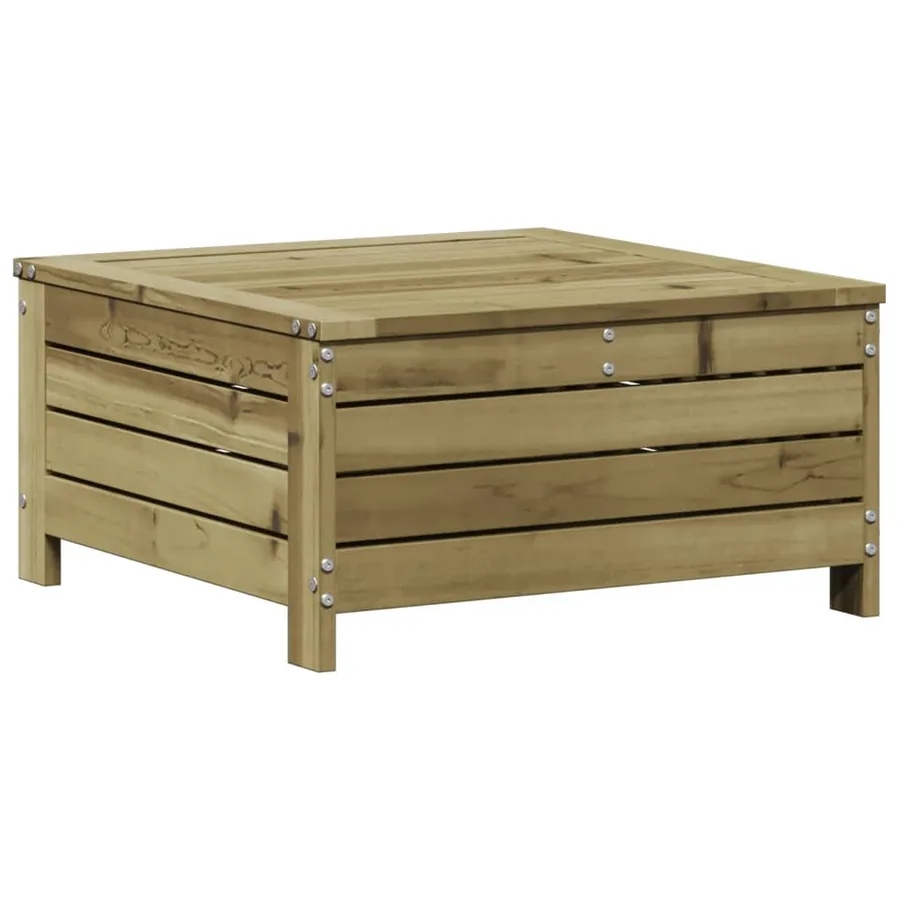 Salon de jardin 5 pcs avec coussins bois de pin imprégné - 5
