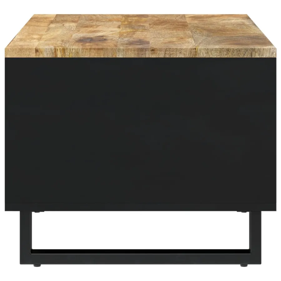 Table basse 90x50x40 cm bois de manguier massif - 4