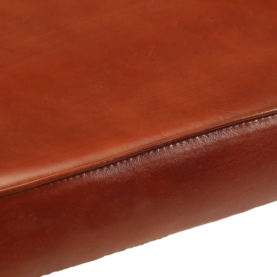 Tabourets de bar lot de 2 marron foncé 40x29,5x53 cm - 8