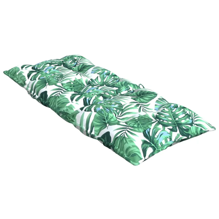 Coussins de chaise à dossier haut lot de 4 modèle de feuille - 6