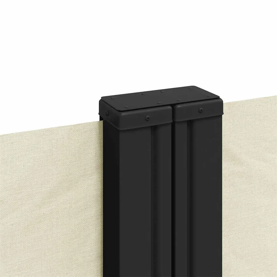 Auvent latéral rétractable crème 120x1000 cm - 7