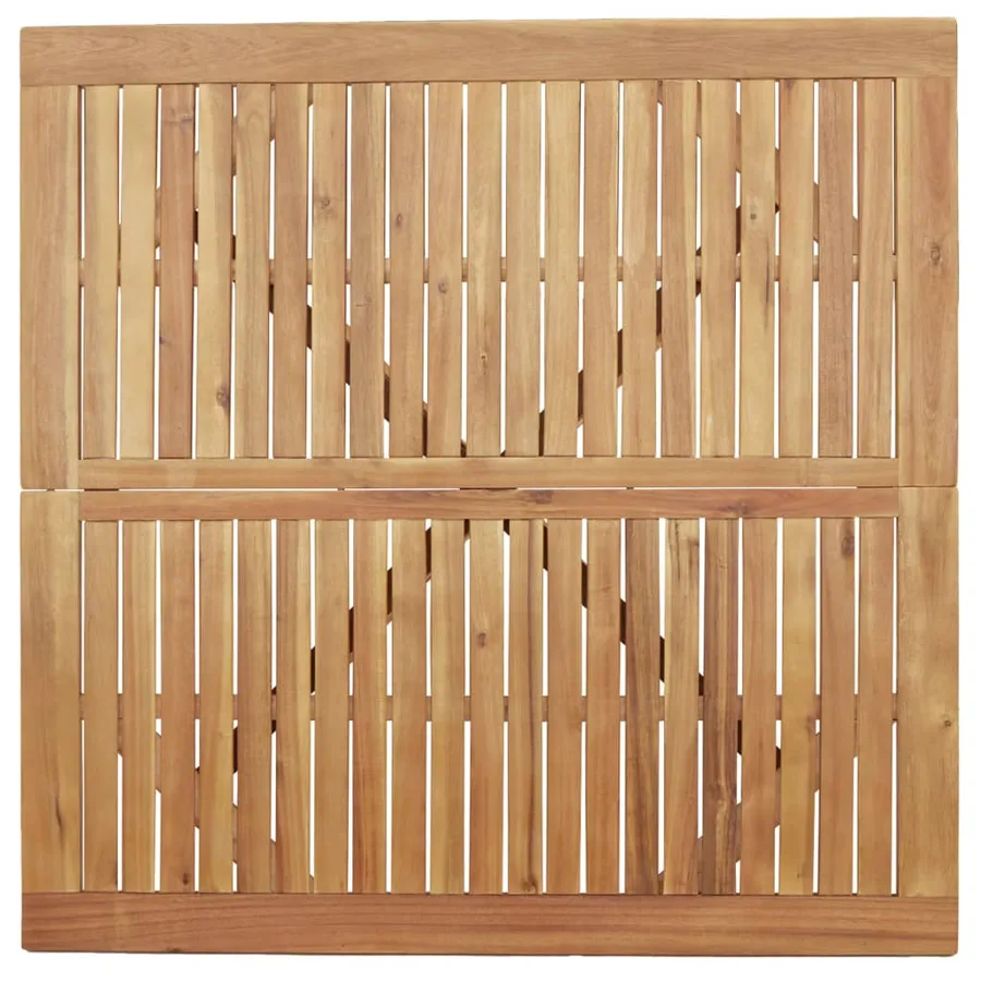Ensemble à manger de jardin 5 pcs Bois d'acacia solide - 7