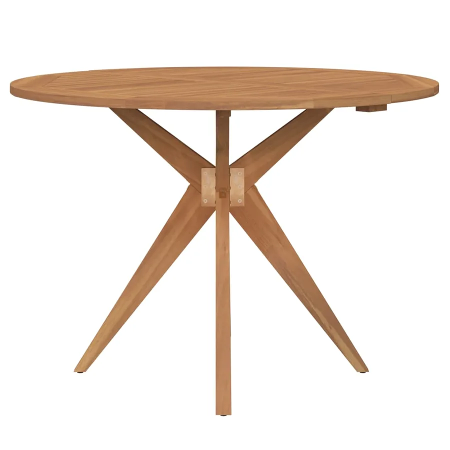 Ensemble à manger de jardin 5 pcs Bois d'acacia solide - 4