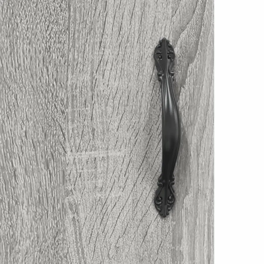 Buffet haut Sonoma gris 69,5x34x180 cm Bois d'ingénierie - 11