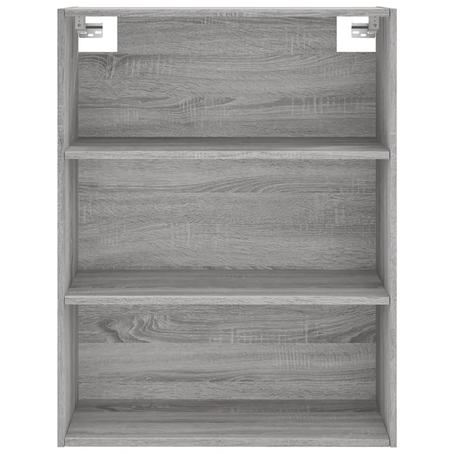 Buffet haut Sonoma gris 69,5x34x180 cm Bois d'ingénierie - 6
