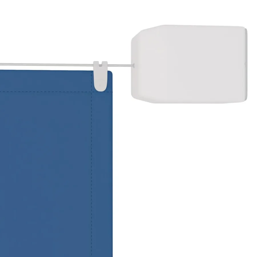 Auvent vertical Bleu 100x360 cm Tissu oxford - 4