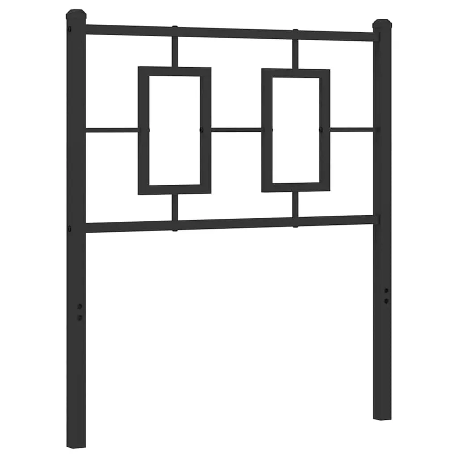 Tête de lit de remplacement métal noir 75 cm - 5