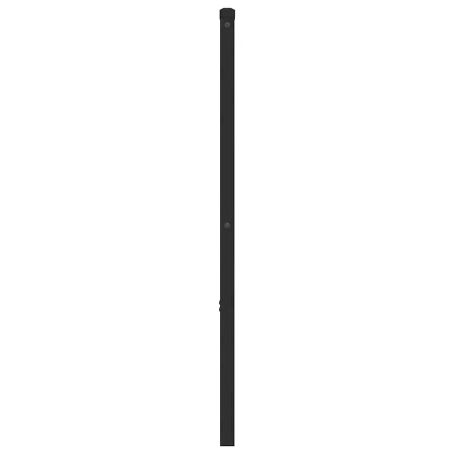Tête de lit de remplacement métal noir 193 cm - 4