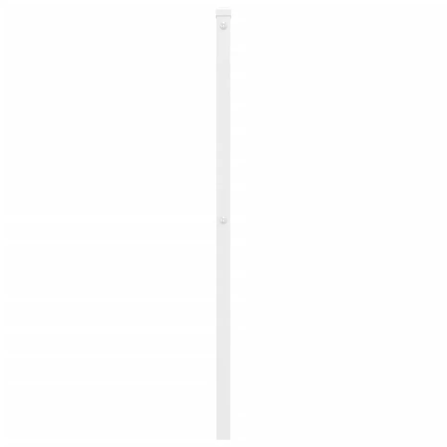 Tête de lit de remplacement métal blanc 100 cm - 5