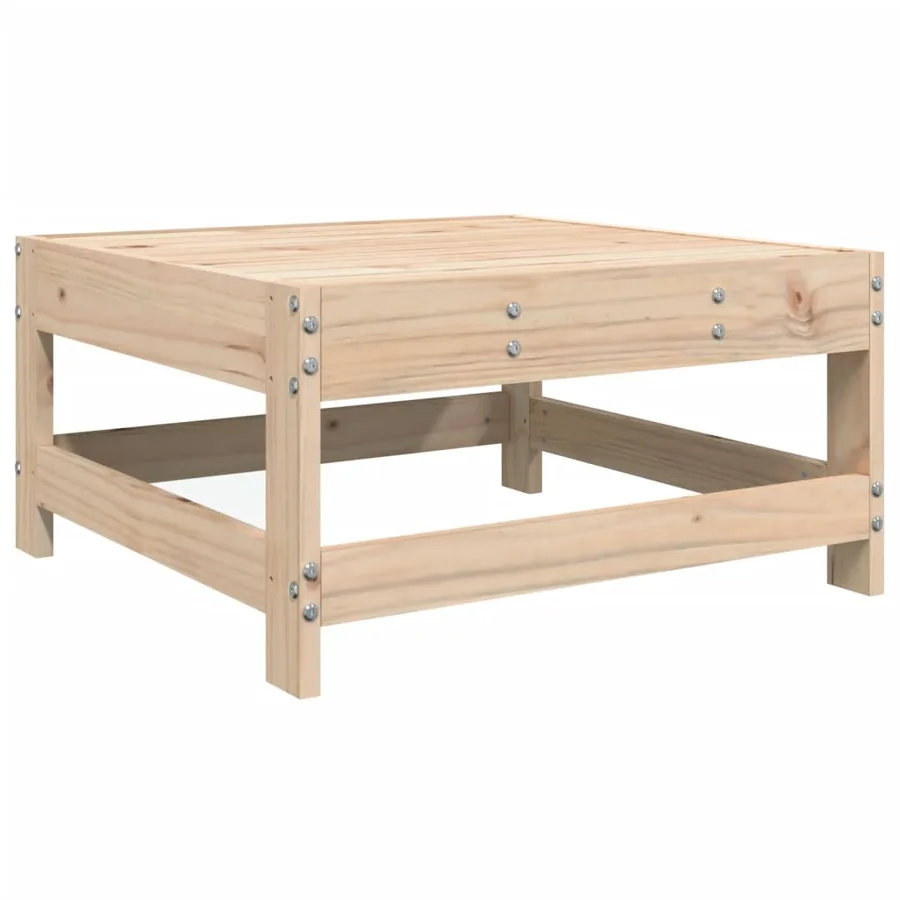 Salon de jardin 8 pcs bois de pin massif - 6