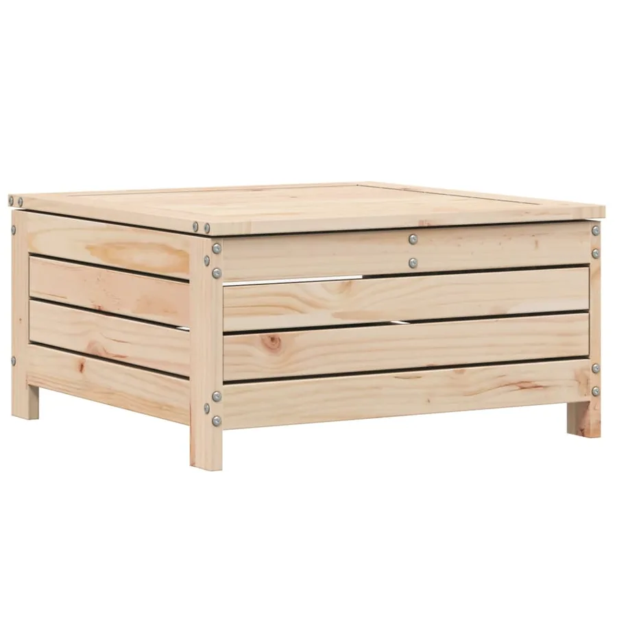 Salon de jardin 8 pcs bois de pin massif - 7