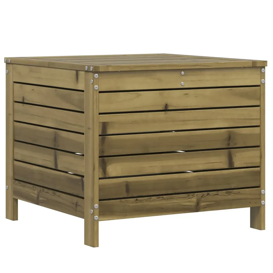 Salon de jardin 5 pcs bois de pin imprégné - 7