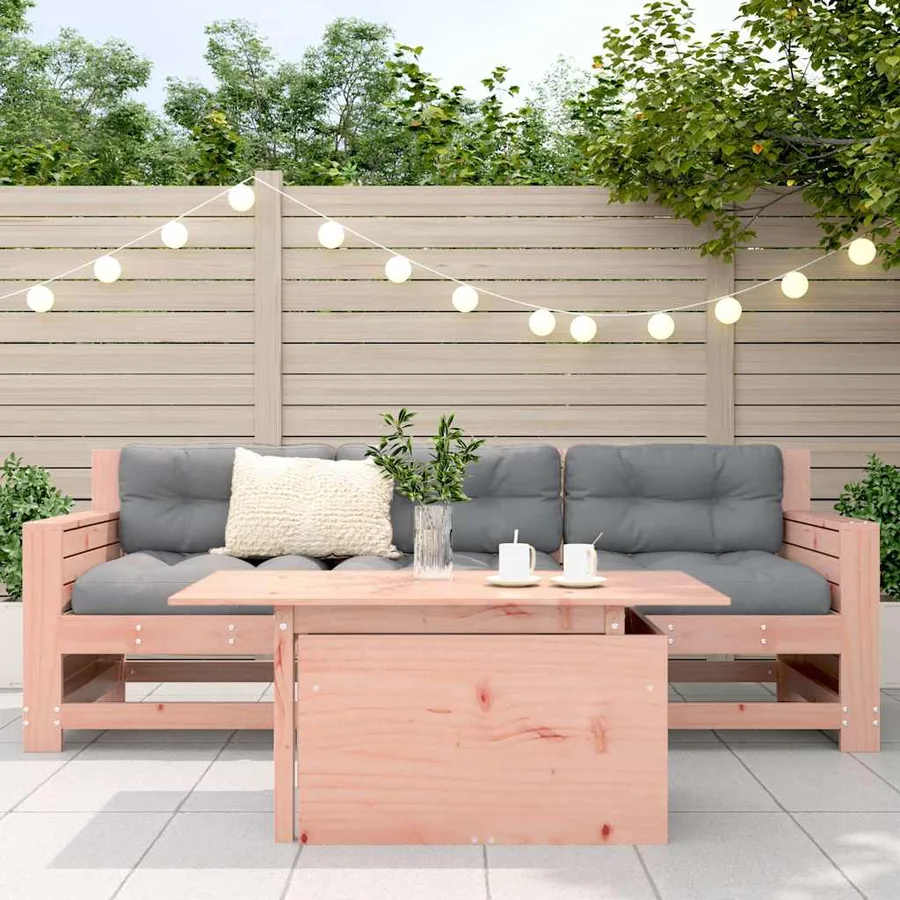 Table de jardin 100x50x75 cm bois massif de douglas - 3
