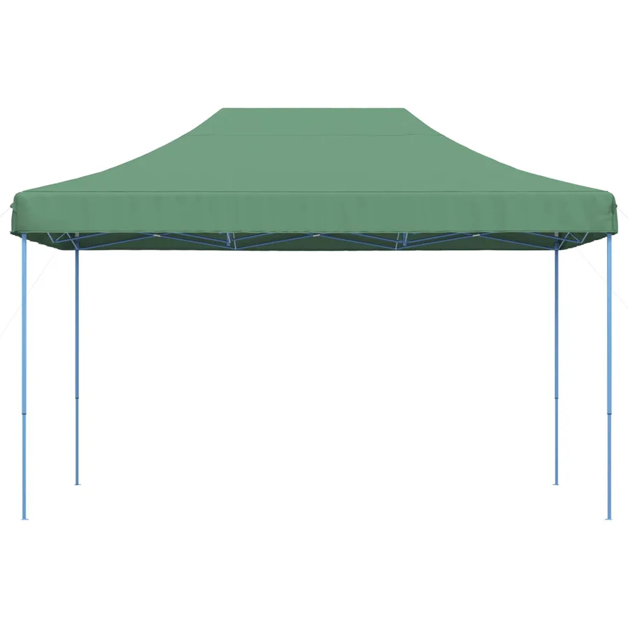 Tente de réception pliable escamotable vert 440x292x315 cm - 3