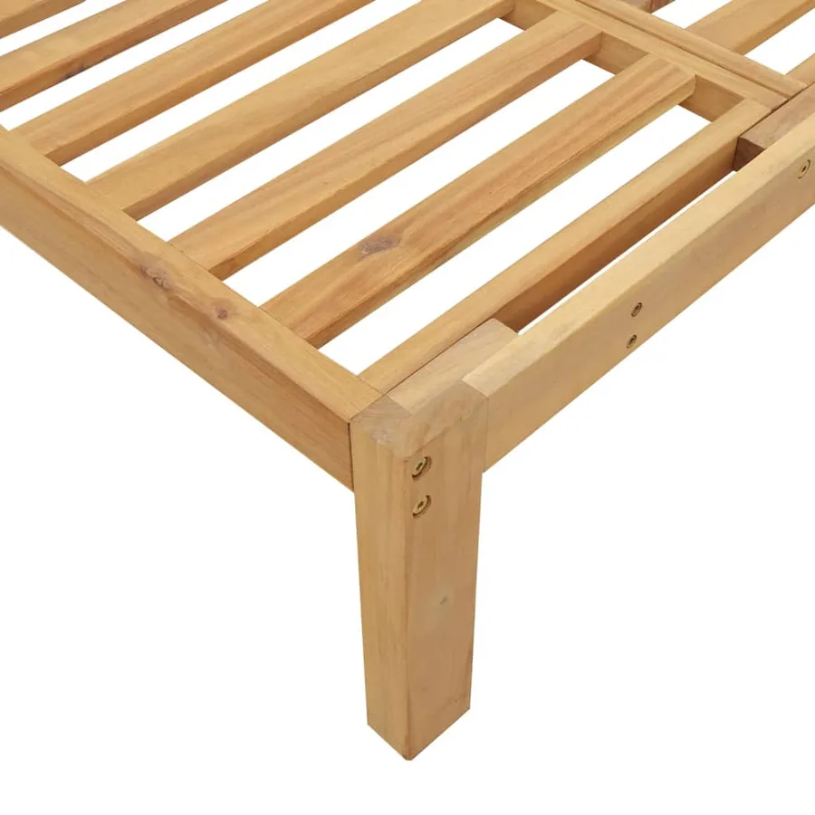 Salon palette de jardin avec coussins 5pcs bois d'acacia massif - 9