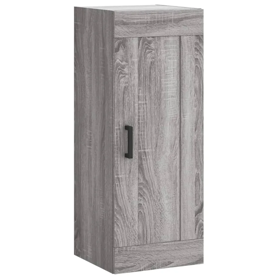 Buffet haut Sonoma gris 34,5x34x180 cm Bois d'ingénierie - 8