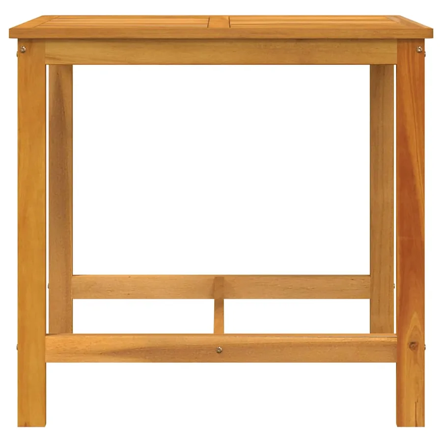Ensemble de balcon avec coussins 3 pcs bois massif d'acacia - 6