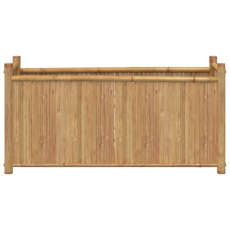 Jardinière 100x30x50 cm bambou - 4