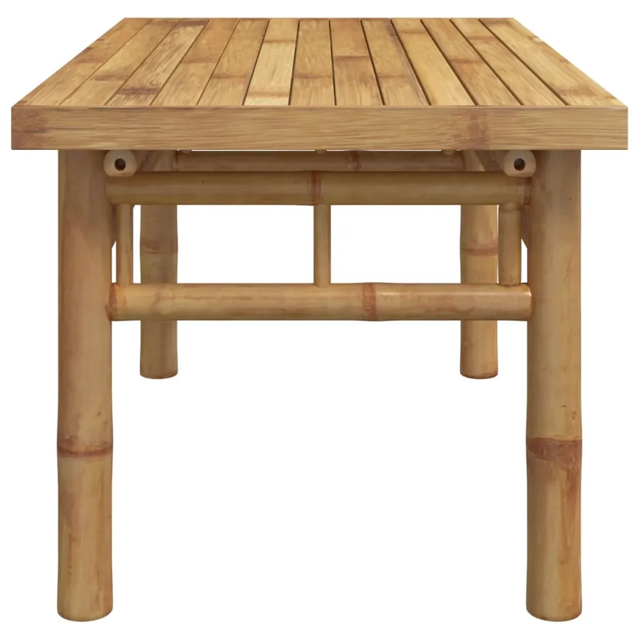 Table basse 70x40x35 cm bambou - 4