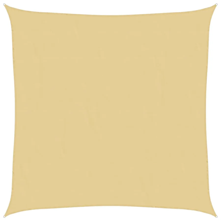 Voile d'ombrage sable 2x2 m 100 % polyester oxford - 2