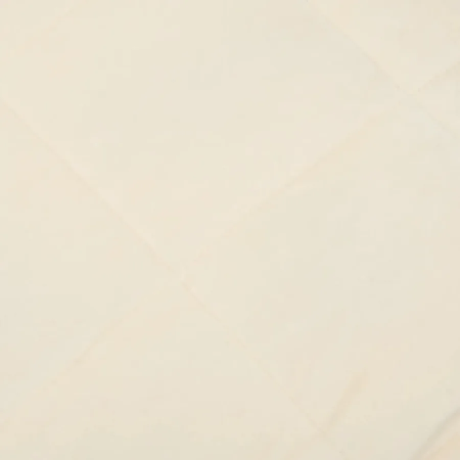 Couverture lestée Crème clair 135x200 cm 10 kg Tissu - 4
