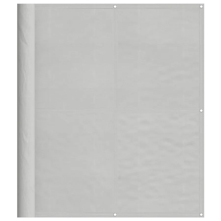 Écran de balcon gris clair 120x400 cm 100% polyester oxford - 2