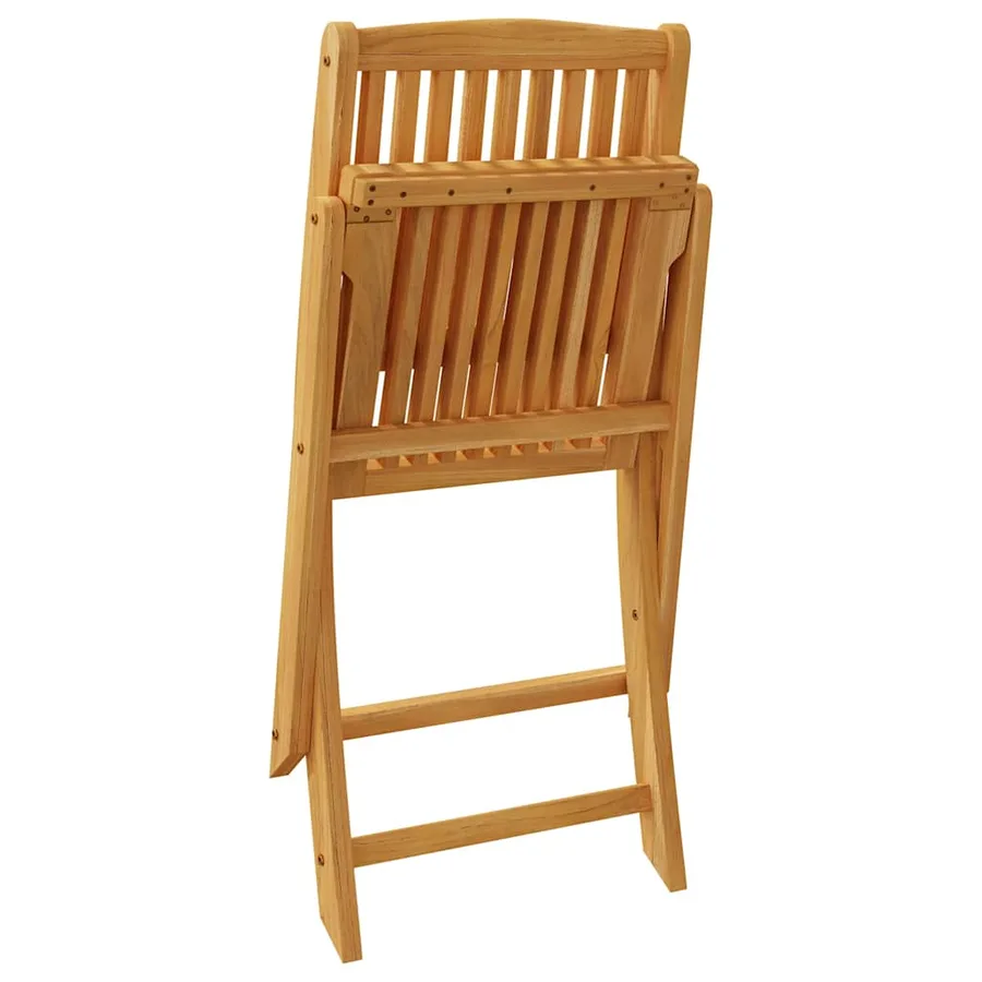 Ensemble de balcon 3 pcs Bois d'acacia solide - 4
