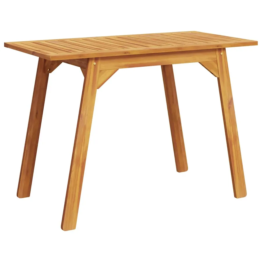 Ensemble de balcon 3 pcs Bois d'acacia solide - 5