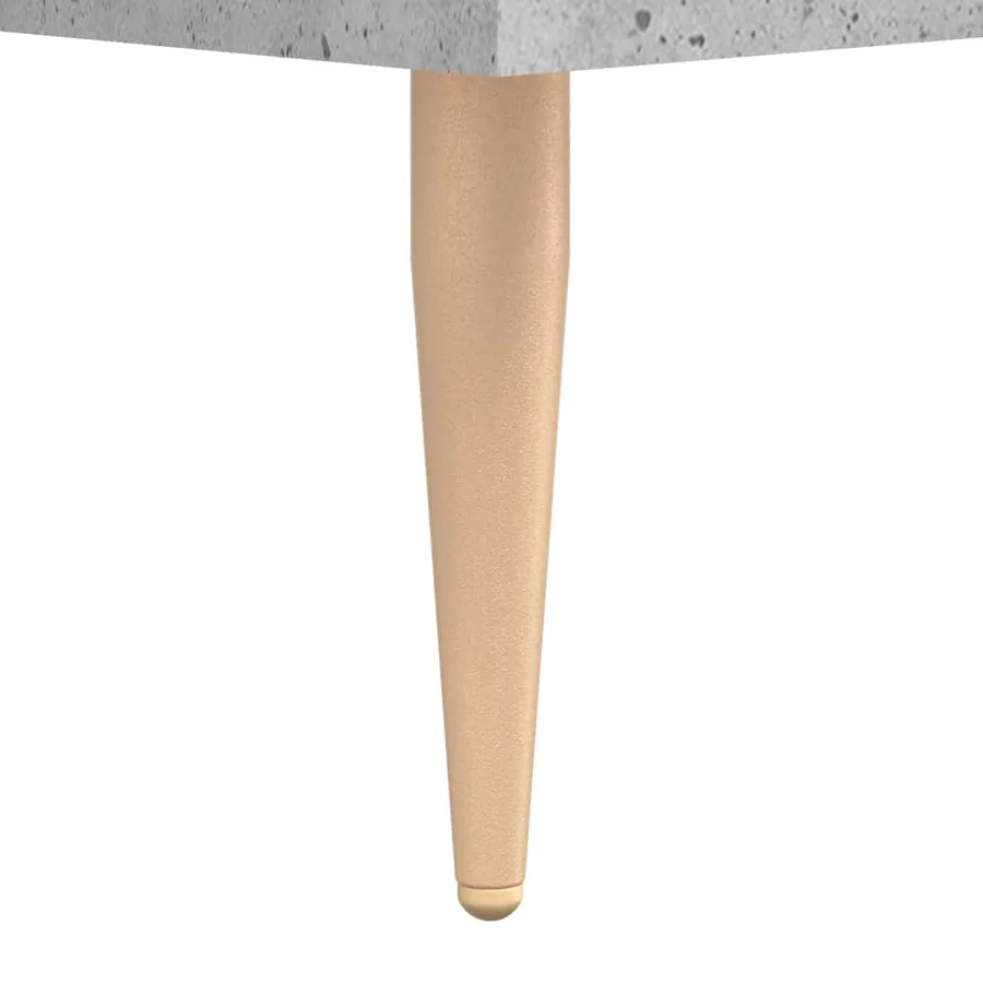 Buffet gris béton 69,5x34x90 cm bois d'ingénierie - 11