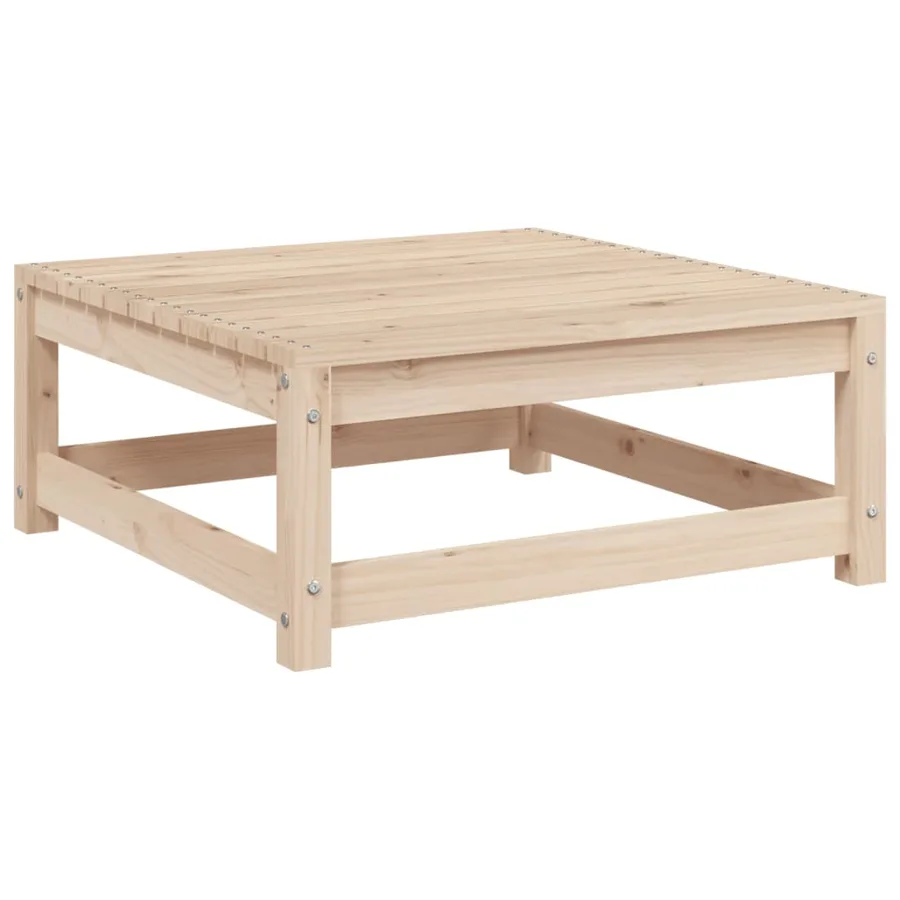 Salon de jardin 7 pcs bois de pin massif - 6