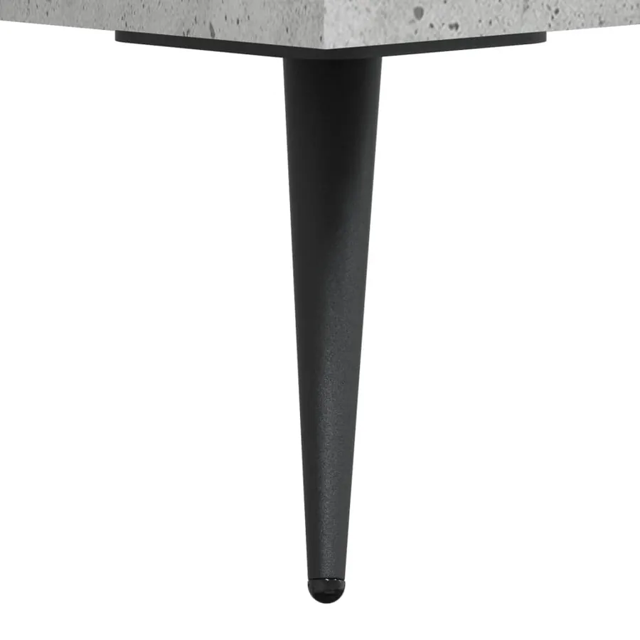 Buffet gris béton 69,5x34x90 cm bois d'ingénierie - 10