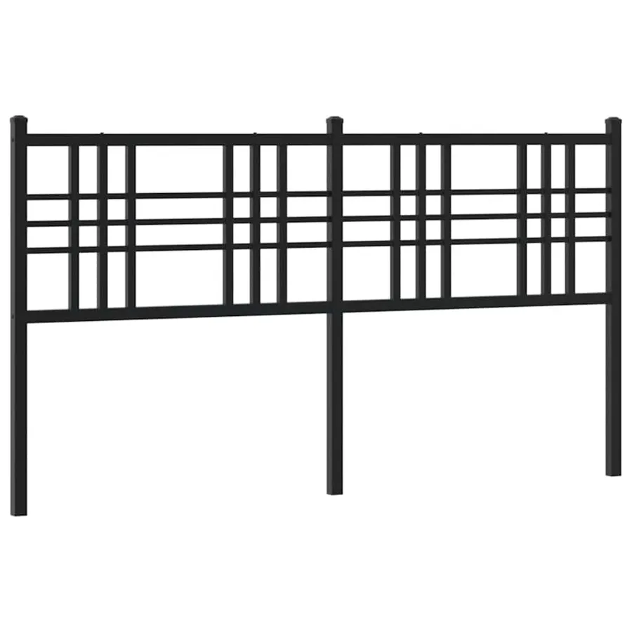 Tête de lit de remplacement métal noir 160 cm - 2
