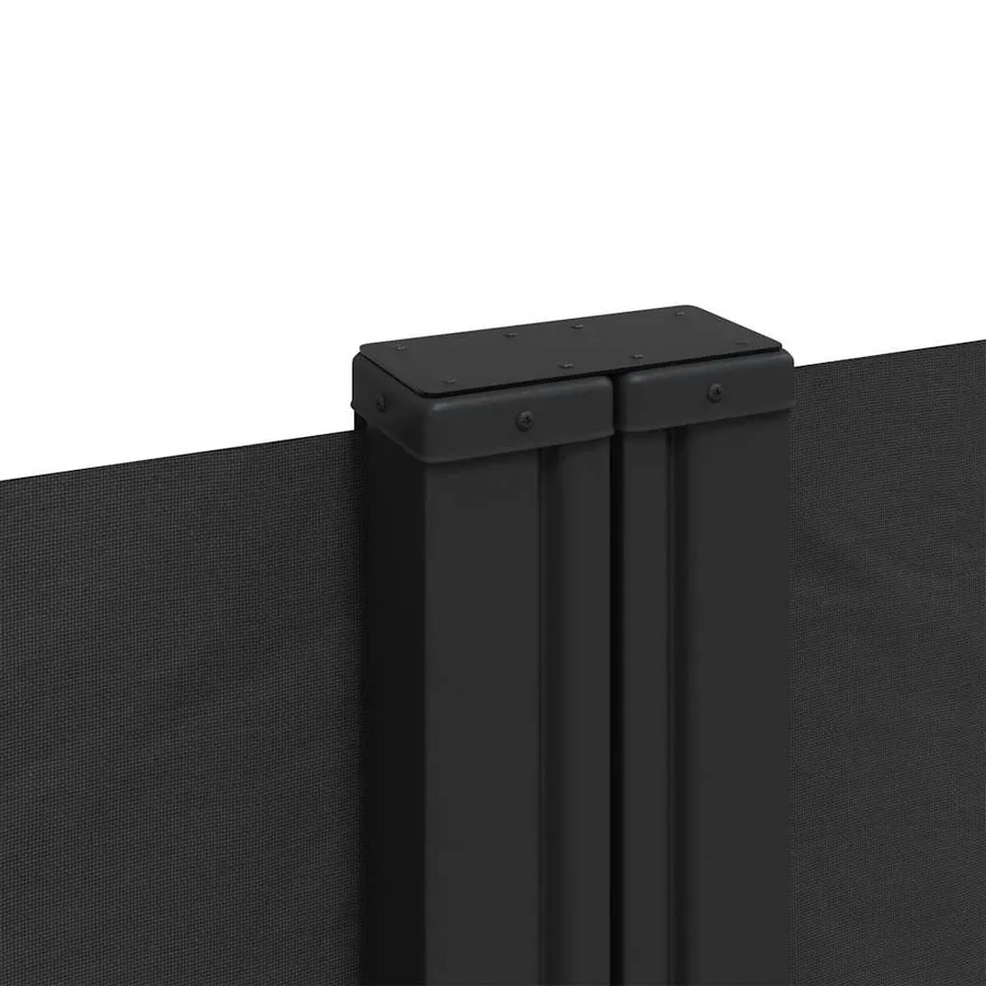 Auvent latéral rétractable noir 120x1200 cm - 7