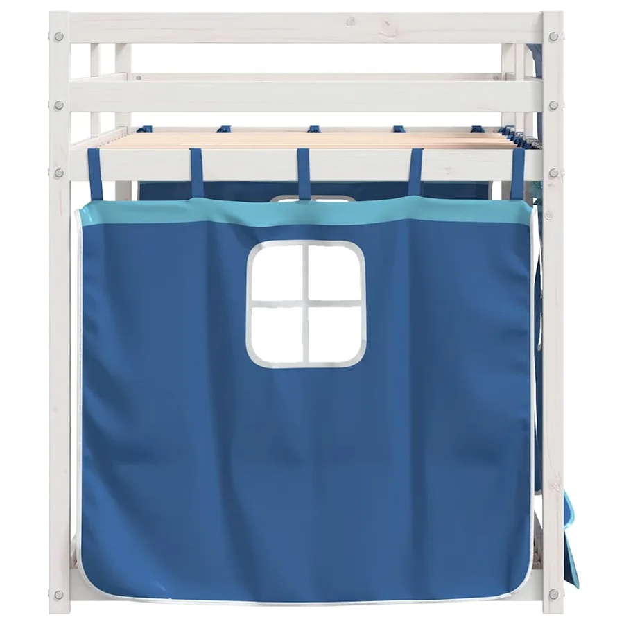 Lit superposé sans matelas 90x200 cm bois de pin massif - 6