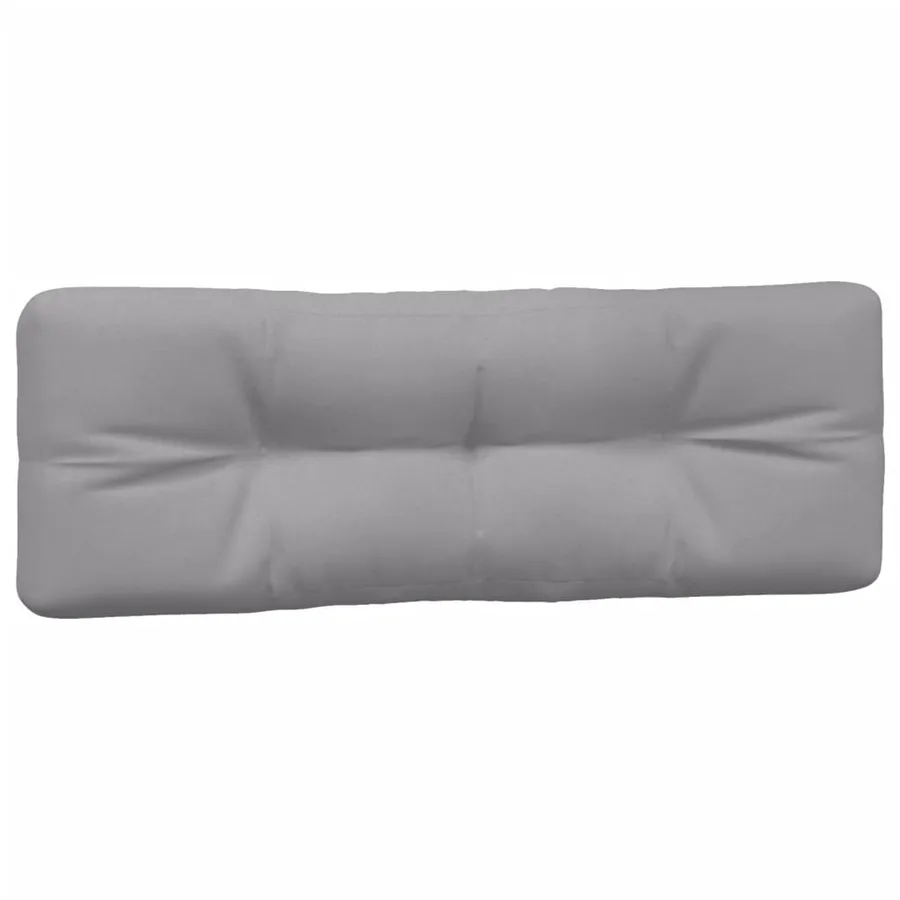 Coussins de palette lot de 7 gris tissu - 4