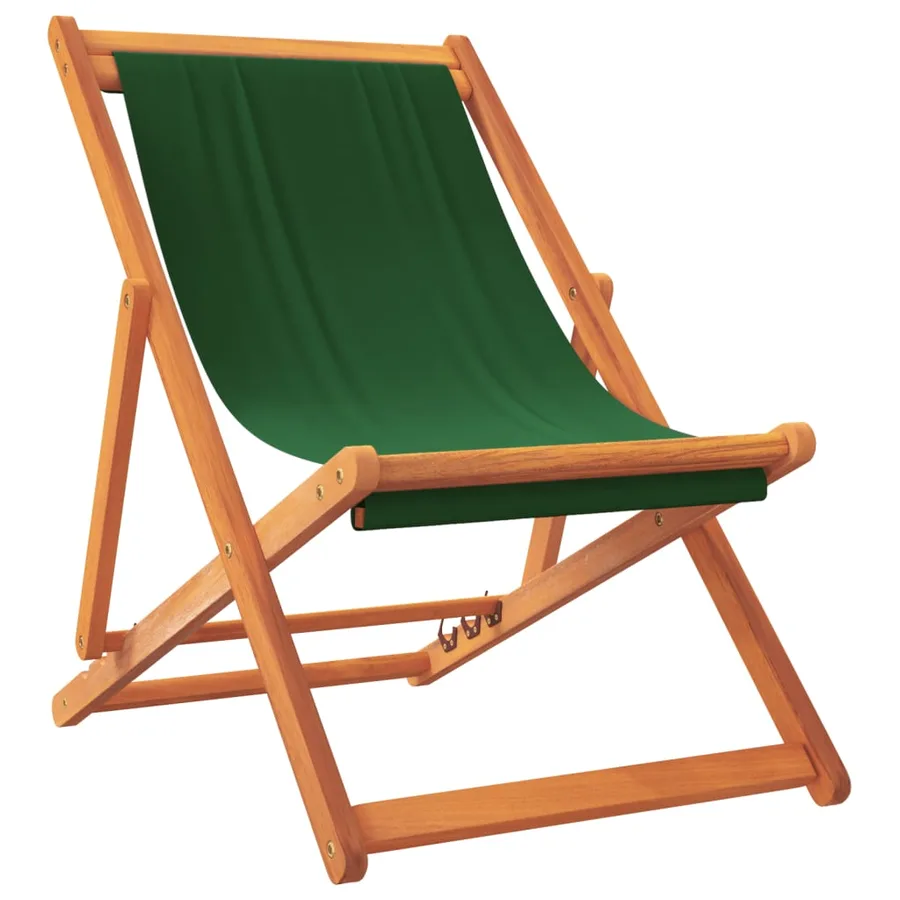 Chaises de plage pliables lot de 2 gris tissu - 12
