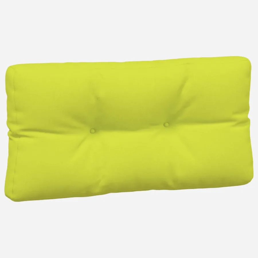 Coussins de palette lot de 7 vert vif tissu - 5
