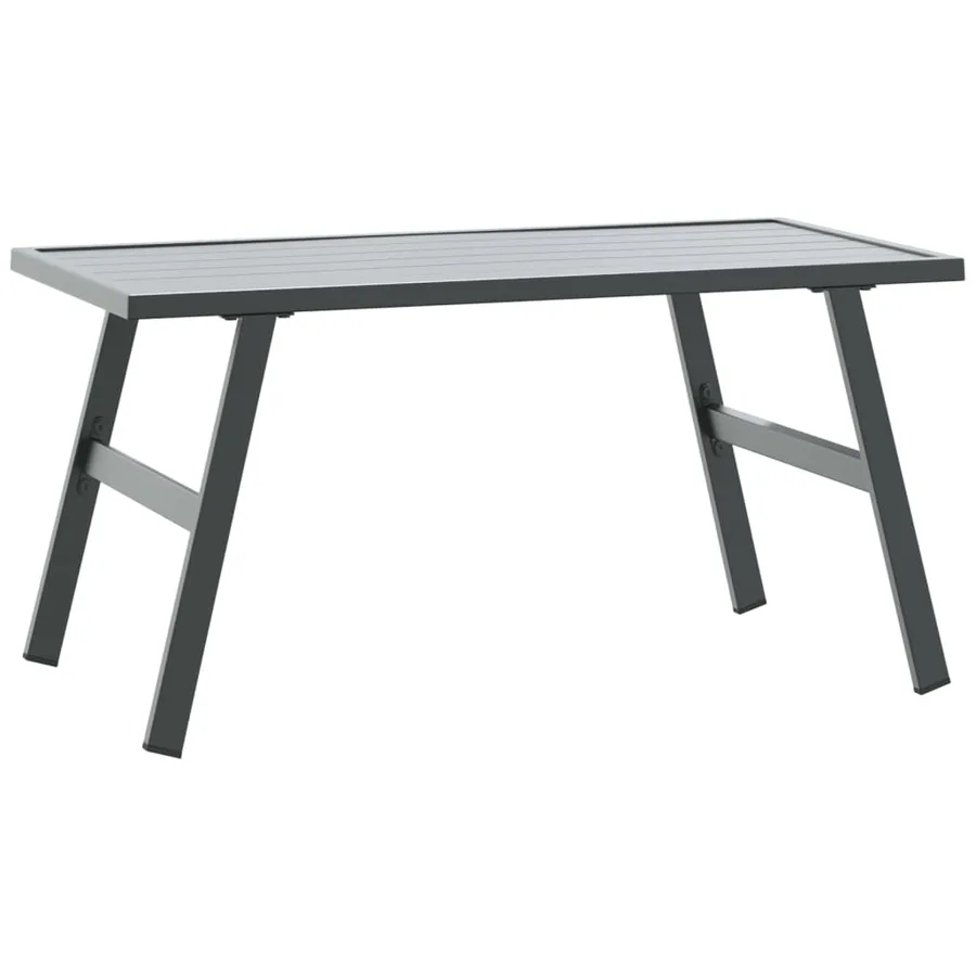 Ensemble de bancs de jardin avec coussins 3 pcs noir - 4