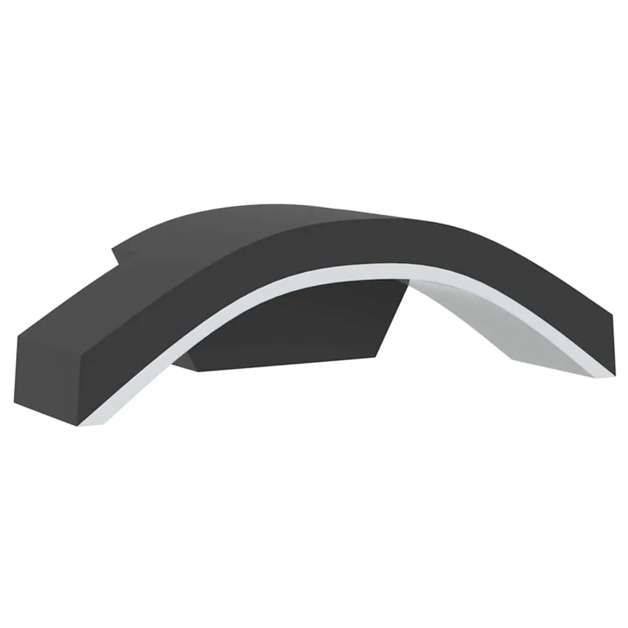 Appliques murales LED d'extérieur 2 pcs noir - 4