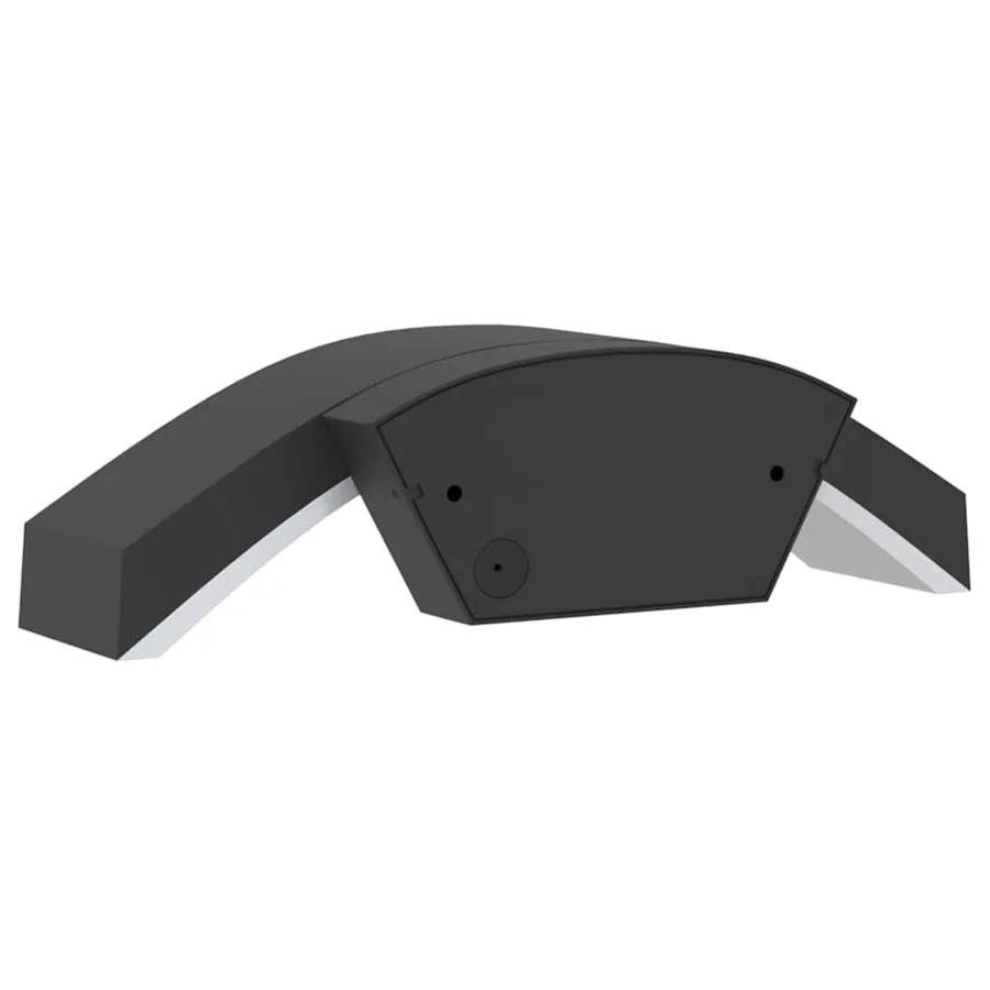 Appliques murales LED d'extérieur 2 pcs noir - 7