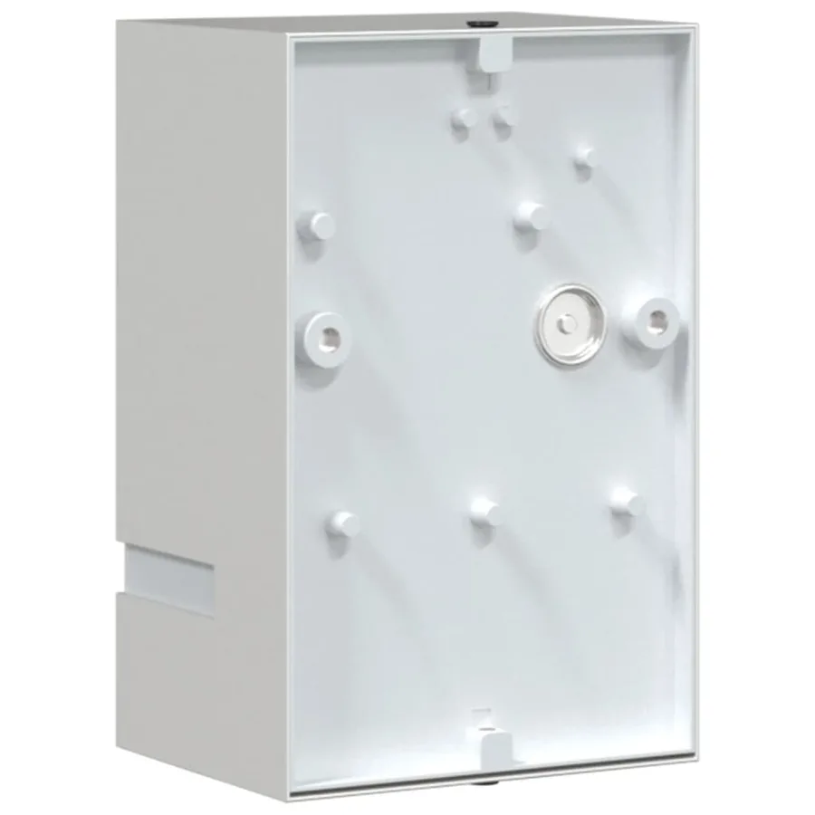 Applique murale d'extérieur argenté acier inoxydable - 6