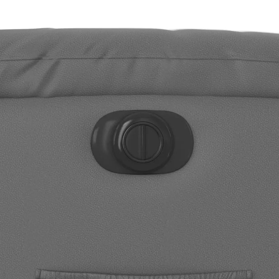 Fauteuil inclinable électrique Gris Similicuir - 12