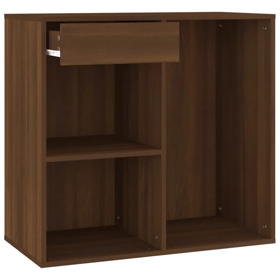 Armoire cosmétique Chêne marron 80x40x75 cm Bois d'ingénierie - 4