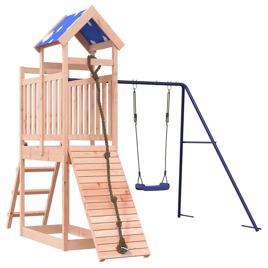 Aire de jeux d'extérieur bois massif de douglas - 2