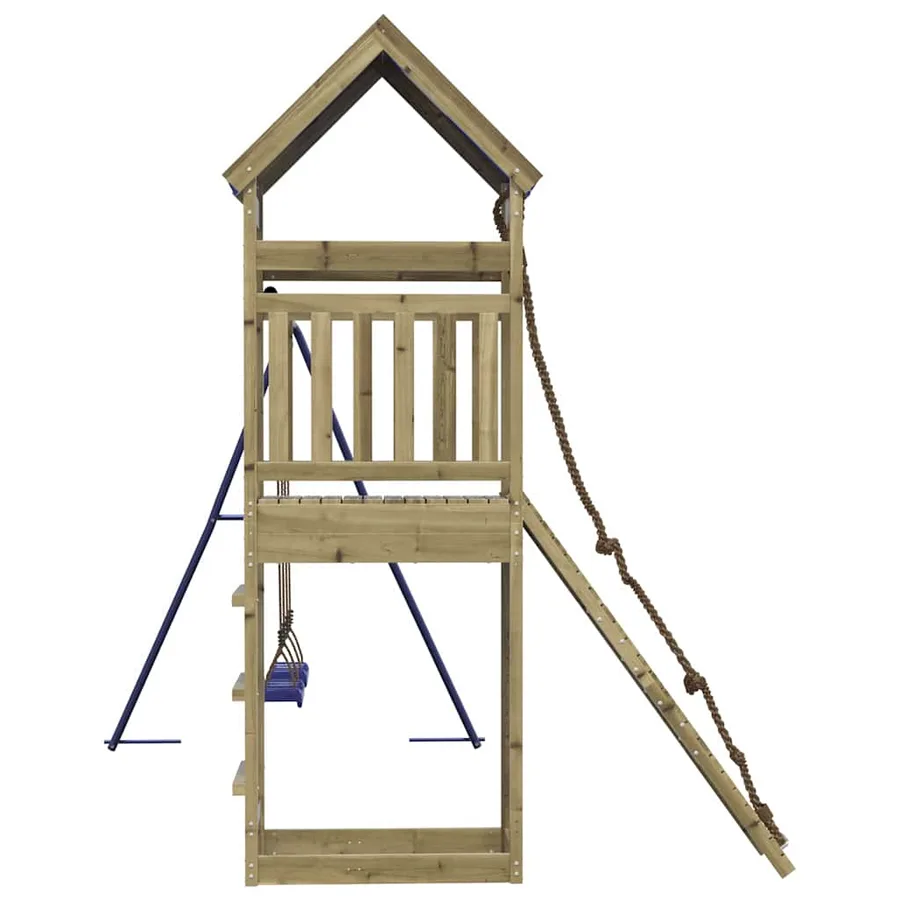 Aire de jeux d'extérieur bois de pin imprégné - 6