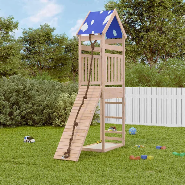 Aire de jeux d'extérieur bois de pin massif