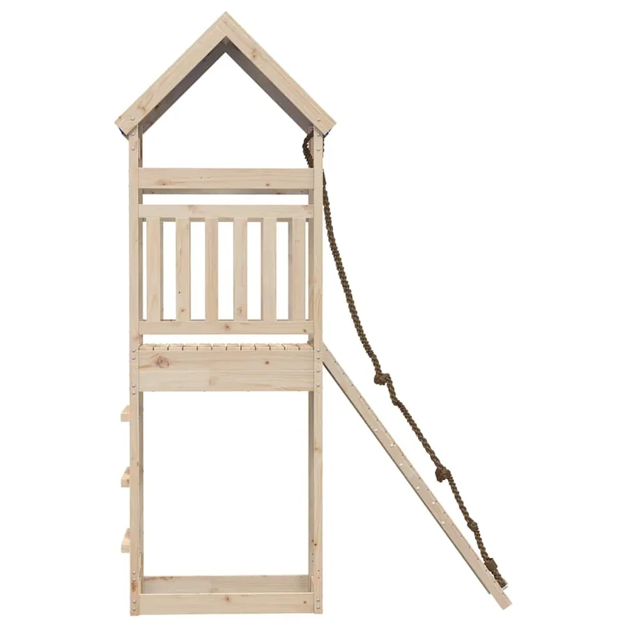 Aire de jeux d'extérieur bois de pin massif - 6