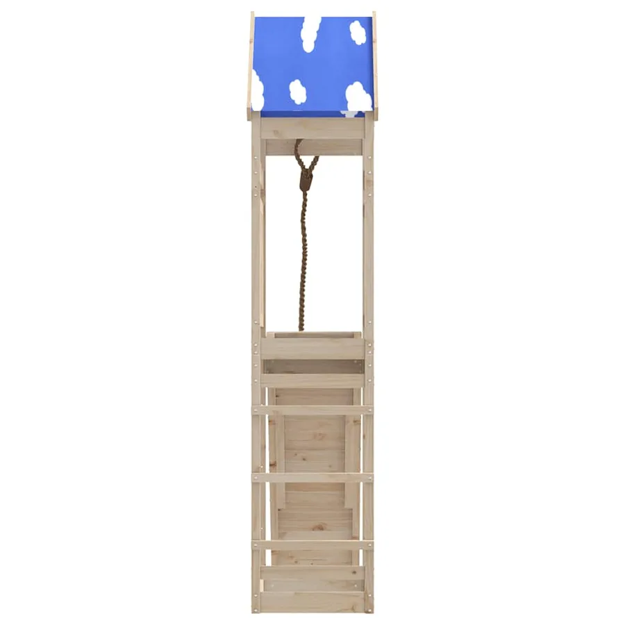Aire de jeux d'extérieur bois de pin massif - 7