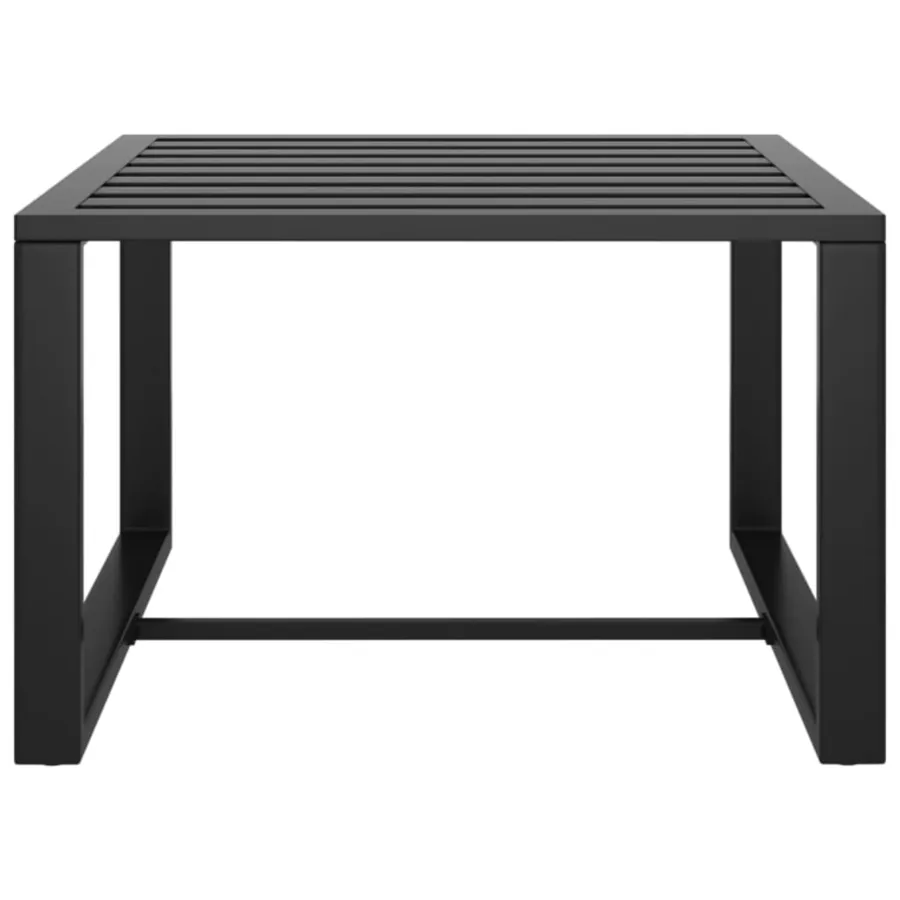 Salon de jardin 3 pcs avec coussins Aluminium Anthracite - 6